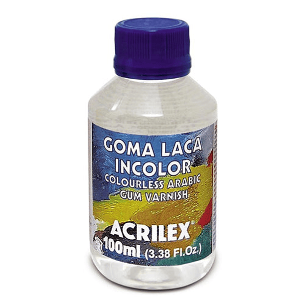 Goma Laca Incolora Acrilex 100ml 