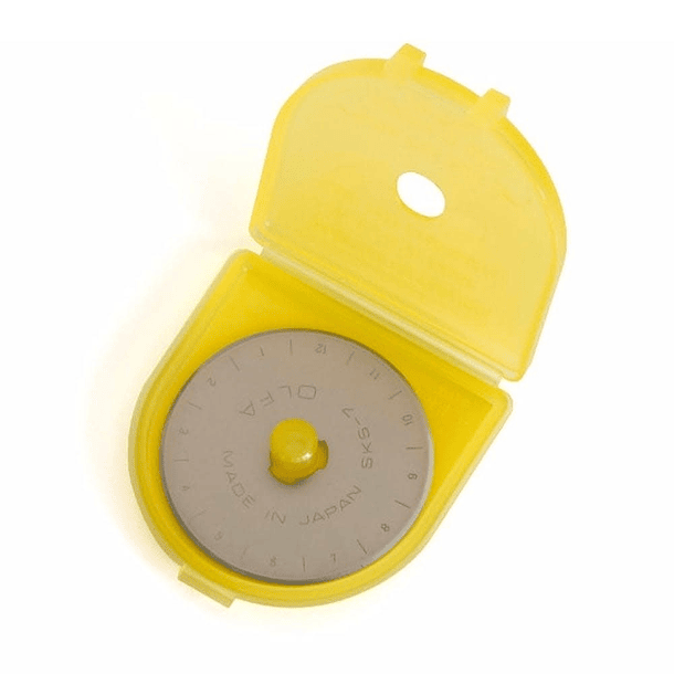 Hojas de Repuesto Cuchillo Rotativo Olfa RTY2-G/ RTY2-DX Blister 1 un 2