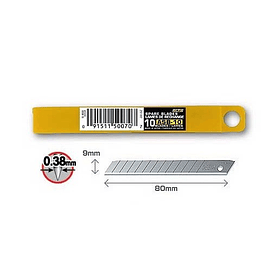 Hojas de Repuesto para Cuchillo Chico Olfa ASB-10 Estuche 10 un