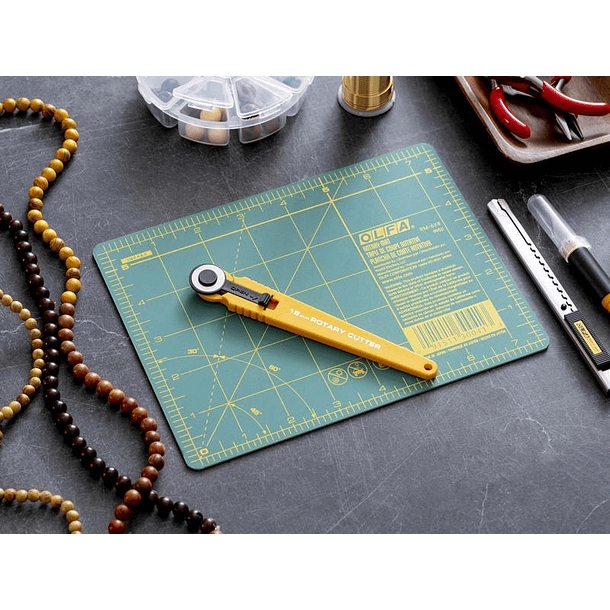 Hojas de Repuesto Compás Rotativo para Tela Olfa Blister 2 un 3