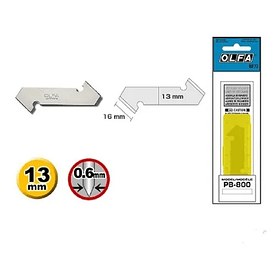 Hojas de Repuesto para Cuchillo Olfa PC-L Blister 3 un