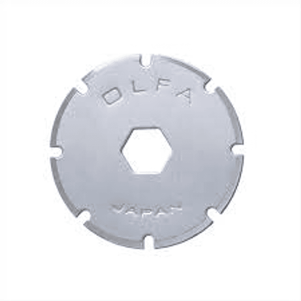 Hojas de Repuesto para Cuchillo Olfa PRC-2 Circular Prepicado Blister 2 un 