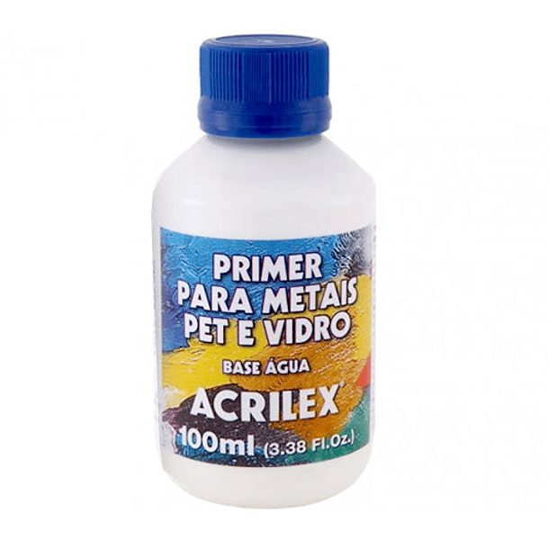 Imprimante para Metales, Vidrios y Plásticos Acrilex 100ml 