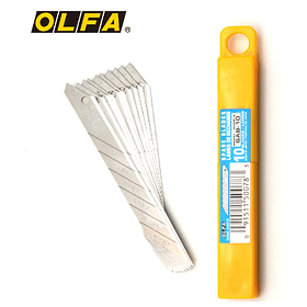 Hojas de Repuesto para Cuchillo Chico Olfa SAC-1 Angular 30° Estuche 10 un