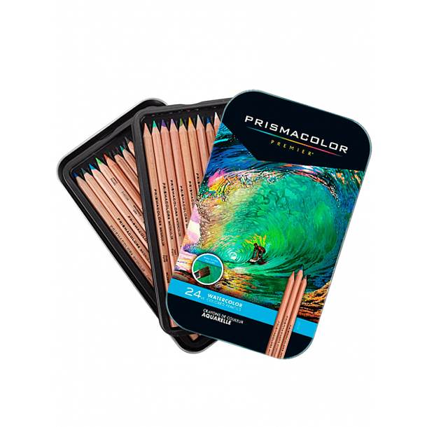 Lápices de Colores Acuarelables Prismacolor Premium Set 24 Colores 2