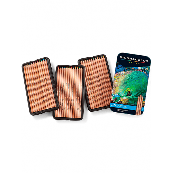 Lápices de Colores Acuarelables Prismacolor Premier Set 36 Colores 2