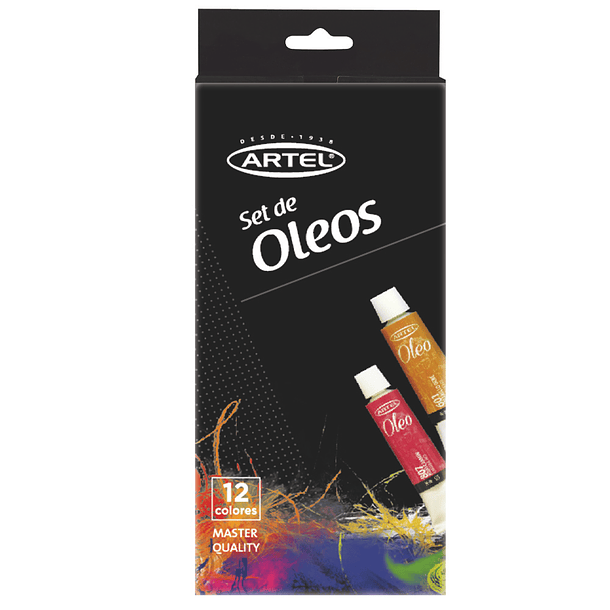 Óleos Artel 12ml Set 12 colores 