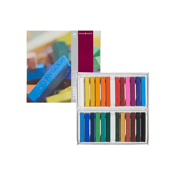 Pastel Seco Van Gogh Carré Set 24 Colores Básico 1