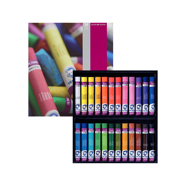 Pasteles al Óleo Van Gogh Oil Pastels Set 24 colores Básico 1
