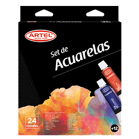Acrílicos Artel 12ml Set 24 colores