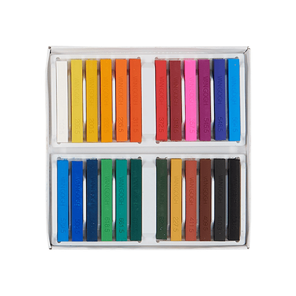 Pastel Seco Van Gogh Carré Set 24 Colores Básico 2
