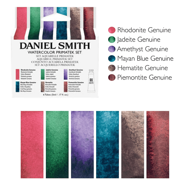 Acuarela Daniel Smith Primatek Introductory Set 6 Colores de 5ml 2