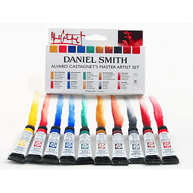 Acuarela Daniel Smith Set 10 colores Alvaro Castagnet