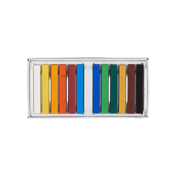 Pastel Seco Van Gogh Carré Set 12 Colores Iniciación 2