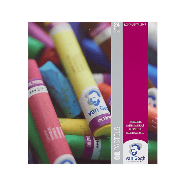 Pasteles al Óleo Van Gogh Oil Pastels Set 24 colores Básico 3