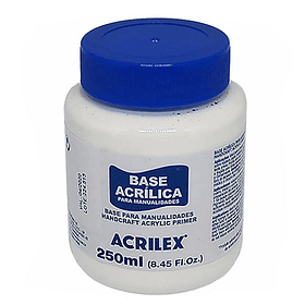 Base Acrílica Mate para Manualidades Acrilex 250ml