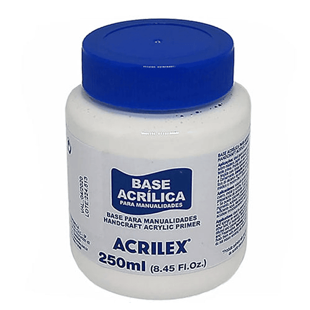 Base Acrílica Mate para Manualidades Acrilex 250ml 