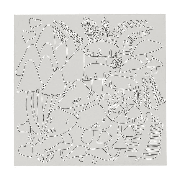 Block para Colorear Artel Silvestre 15 Ilustraciones 22x22cm 2