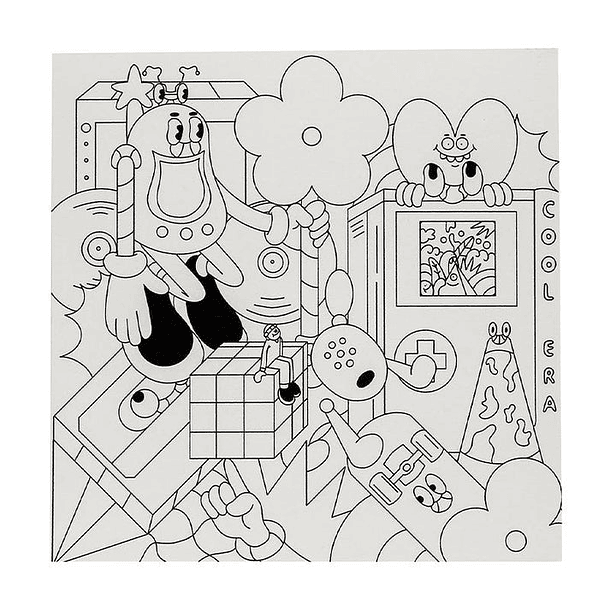 Block para Colorear Artel Universo de Rahtok 15 Ilustraciones 22x22cm 2