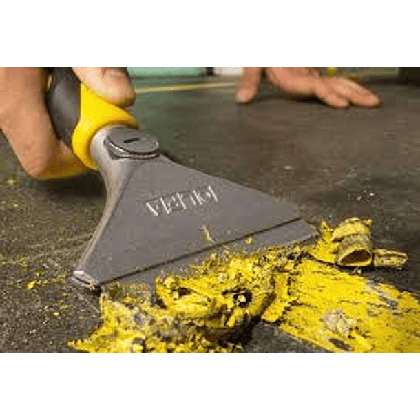 Cortador Raspador Olfa Hoja doble Filo 100mm Mango de 20cm Reforzado 2