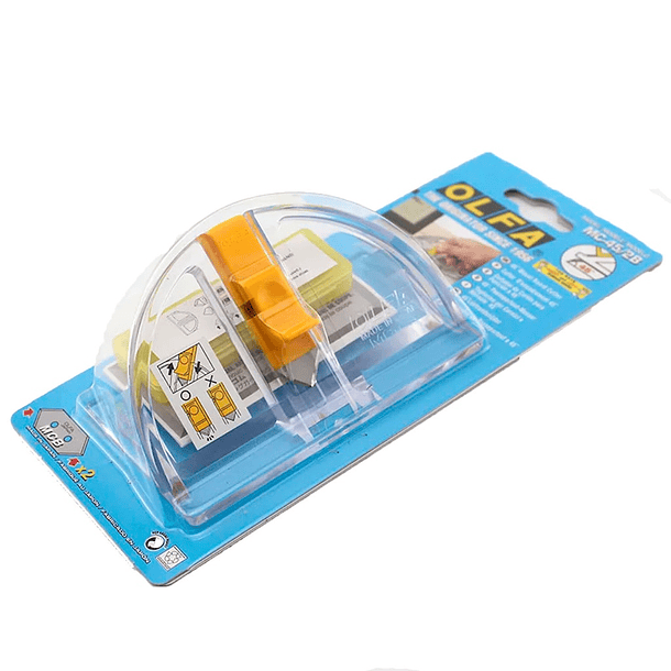 Cuchillo Corta Ángulo 45° Olfa + 2 Repuestos 1