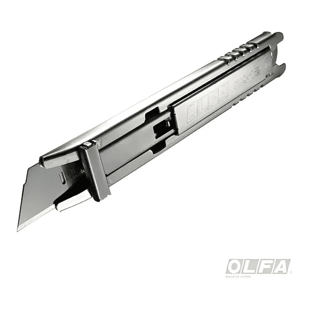 Cuchillo de Seguridad Auto-Retráctil Olfa Acero Inoxidable 2
