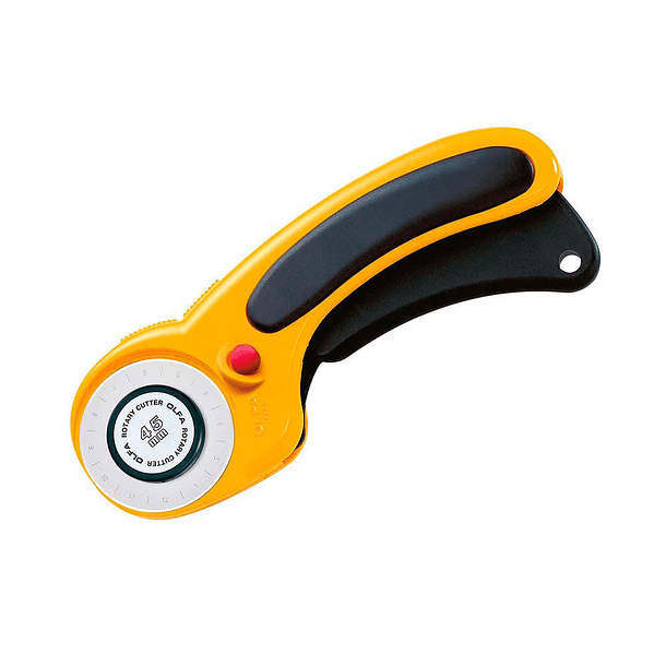 Cuchillo Rotativo para Tela 45mm Olfa Doble Seguro 2
