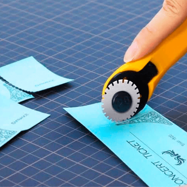 Cuchillo Rotativo 28mm Olfa para Prepicado 2