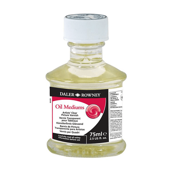 Barniz de Pintura Transparente para Óleo Daler Rowney 75ml 
