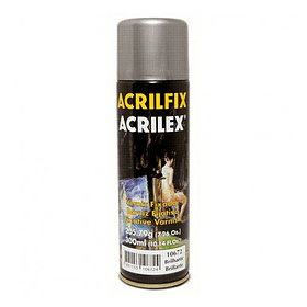 Barniz Fijador Acrilfix Acrilex Spray Brillante 300ml