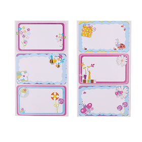 Etiqueta Escolar Teens Adix 9x5.5cm Set 12 un