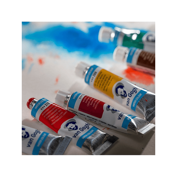 Acuarela Van Gogh Set 10 colores Básicos en Tubos de 10ml 4
