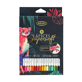 Lápices de Colores Artel Super Soft Set 36 Colores