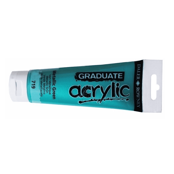 Acrílico Daler Rowney Graduate 120ml (Colores Metálicos) 2