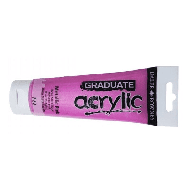Acrílico Daler Rowney Graduate 120ml (Colores Metálicos) 5