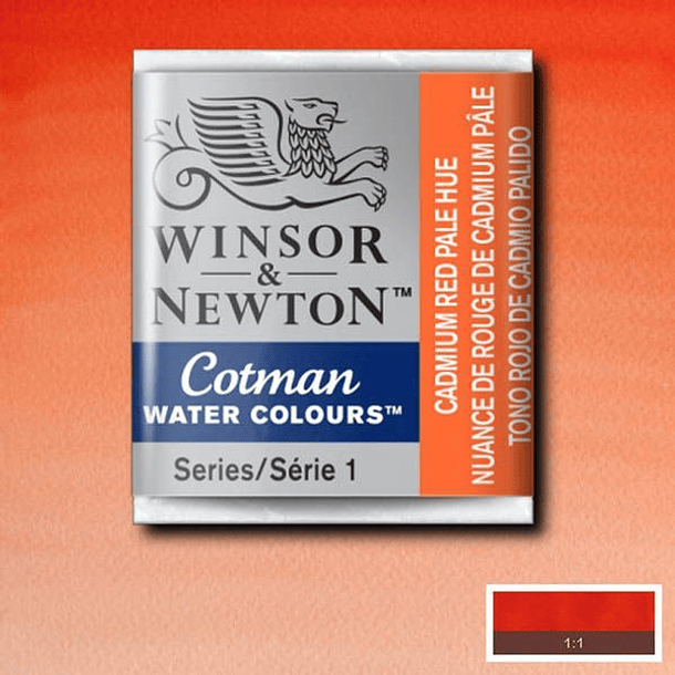 Acuarela 1/2 pan Winsor & Newton Cotman 1