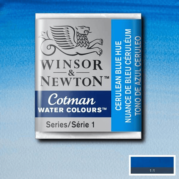 Acuarela 1/2 pan Winsor & Newton Cotman 4