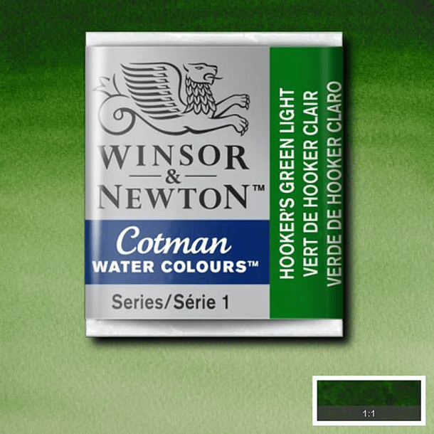 Acuarela 1/2 pan Winsor & Newton Cotman 11