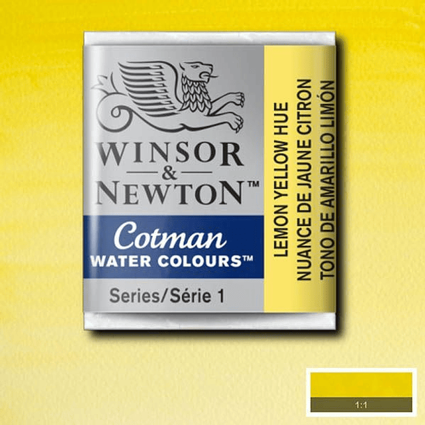Acuarela 1/2 pan Winsor & Newton Cotman 18