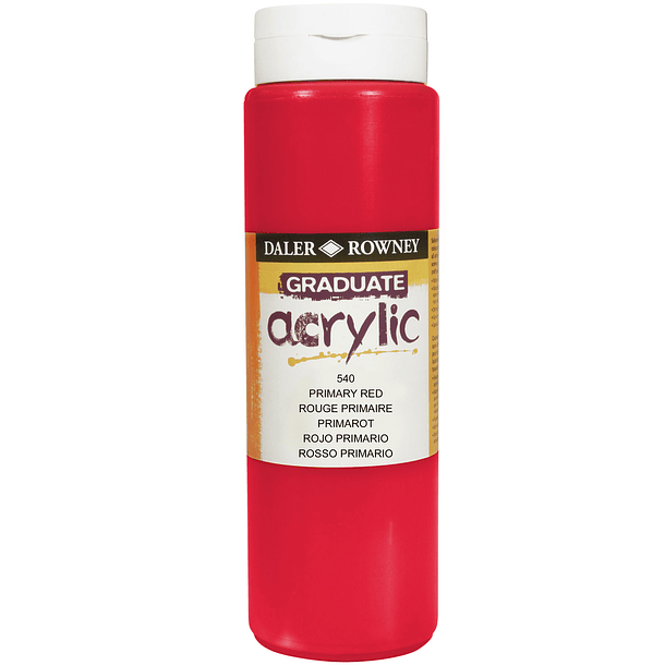 Acrílico Daler Rowney Graduate 500ml 3