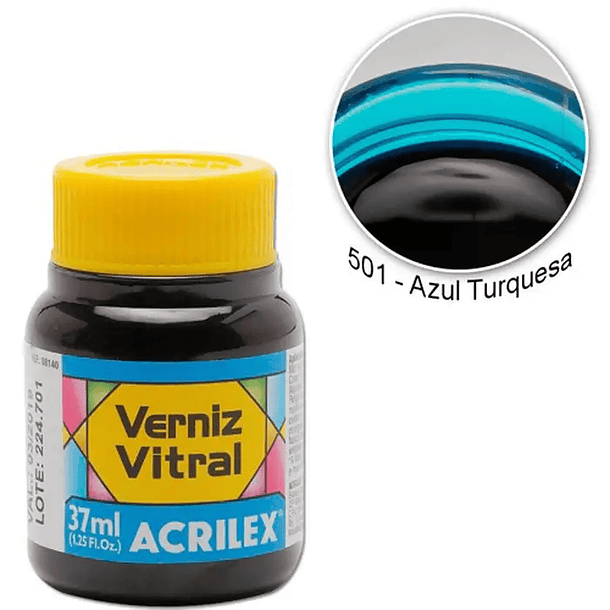 Barniz Vitral Acrilex 37ml 2