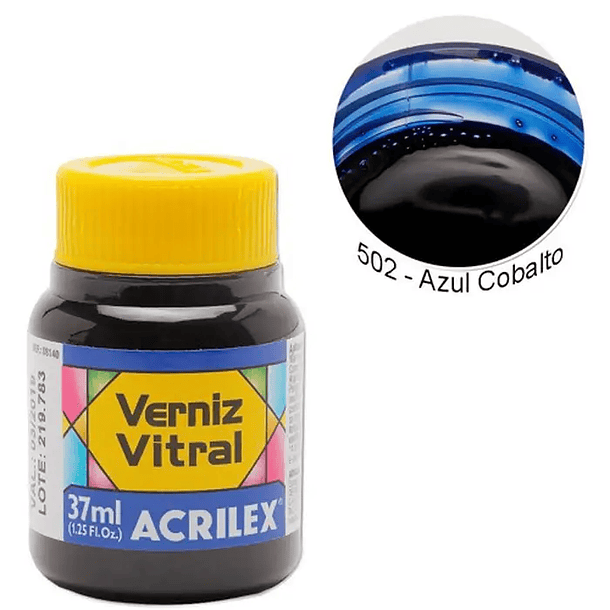 Barniz Vitral Acrilex 37ml 3