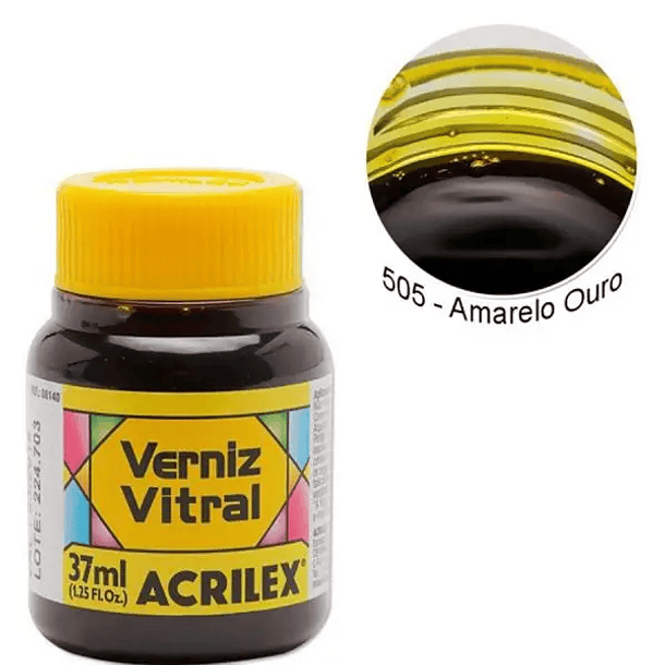 Barniz Vitral Acrilex 37ml 4