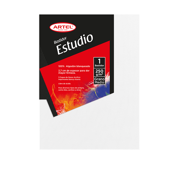 Bastidor Estudio Artel 250g/m² Grano Medio 3