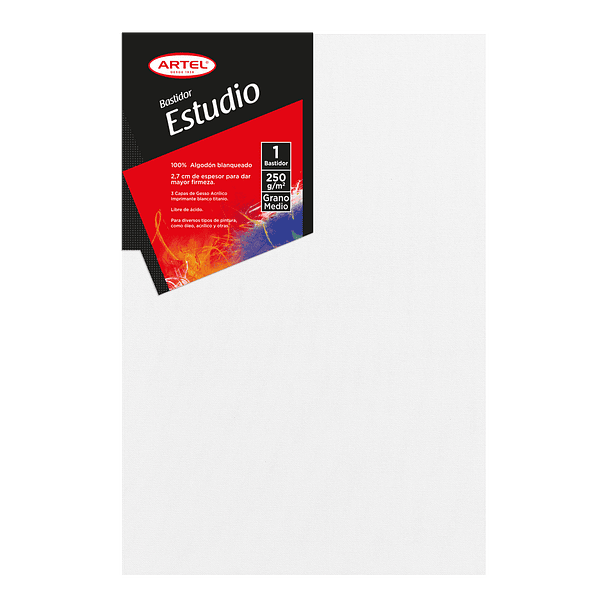 Bastidor Estudio Artel 250g/m² Grano Medio 6