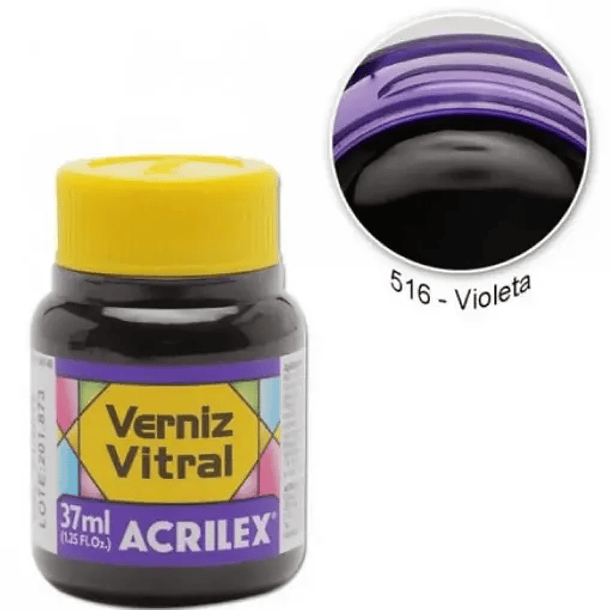 Barniz Vitral Acrilex 37ml 9