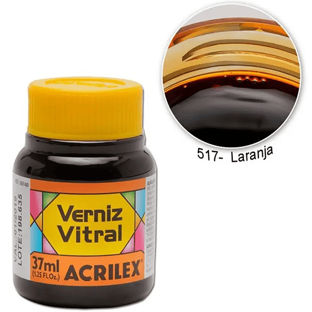 Barniz Vitral Acrilex 37ml 10
