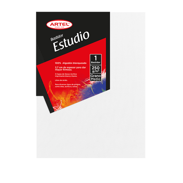 Bastidor Estudio Artel 250g/m² Grano Medio 7
