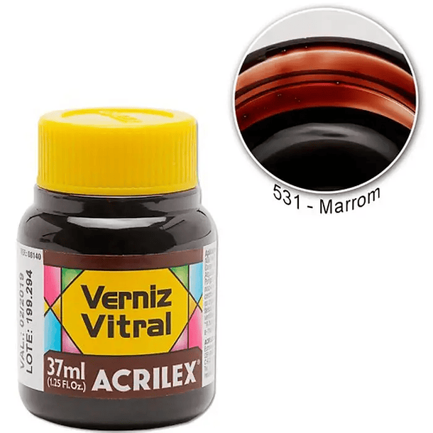 Barniz Vitral Acrilex 37ml 12