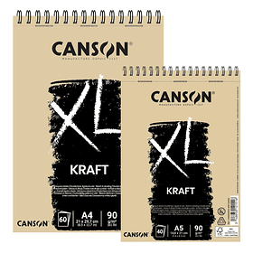 Croquera Kraft Canson XL 90g/m² 40hjs